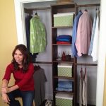 diy closet organizer - plywood UIZKTRS