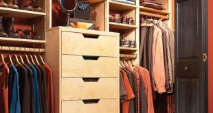 diy closet storage: how to triple your closet storage space IAGXFIK