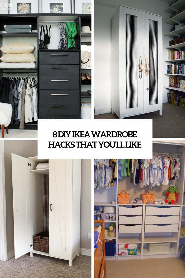 diy wardrobe 8 diy ikea wardrobe hacks that youu0027ll like WBGRTZK