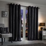 elegance charm charcoal luxury striped velvet curtains (pair) ZSQNOSI