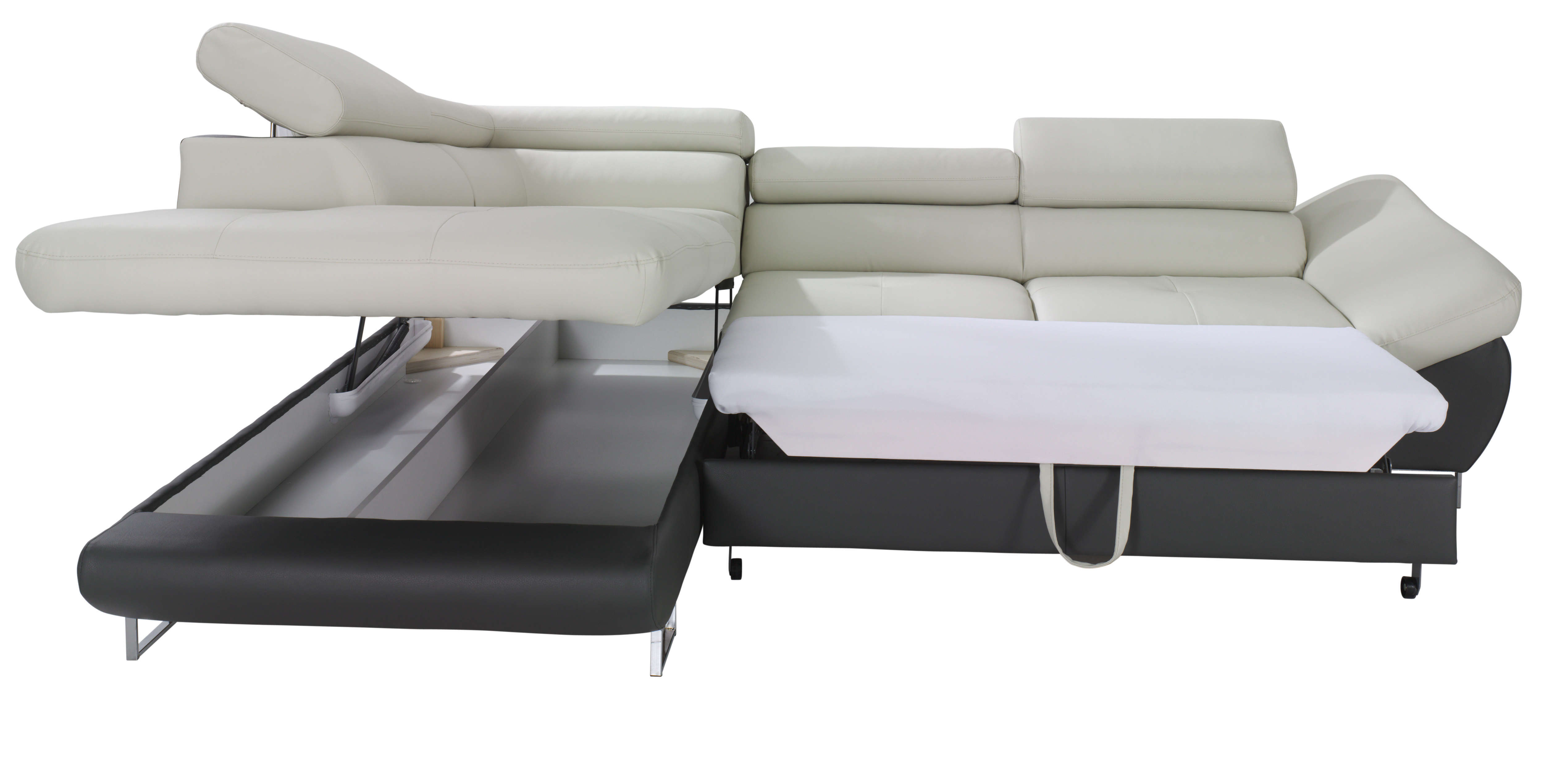 fabio sectional sofa sleeper with storage | creative furniture BCVTUWA