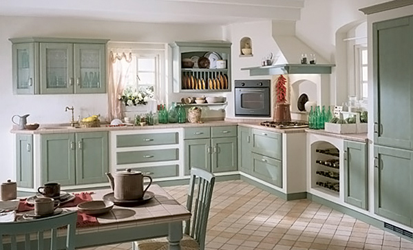 faded green color15 wonderfully made vintage kitchen designs home design  lover BXSHEGI