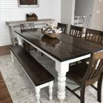 farmhouse dining room table custom built, solid wood modern farmhouse dining furniture. 7u0027 l x 37 KADNEAF