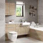 fitted bathrooms fitted bathroom - urban gloss elm ADMPAFO