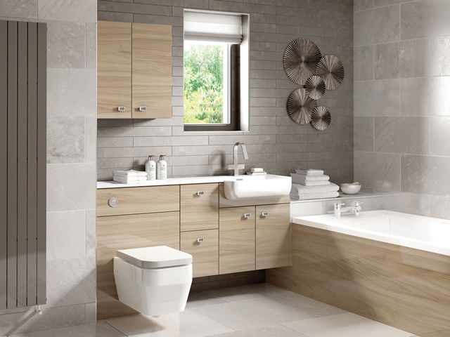 fitted bathrooms fitted bathroom - urban gloss elm ADMPAFO