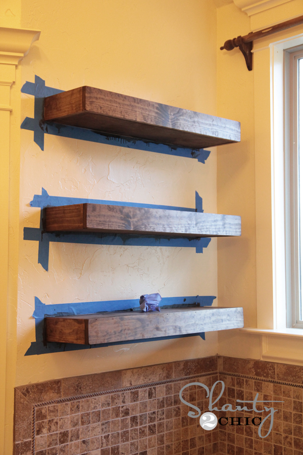 floating bookshelves diy floating shelves tutorial LFDWRFE