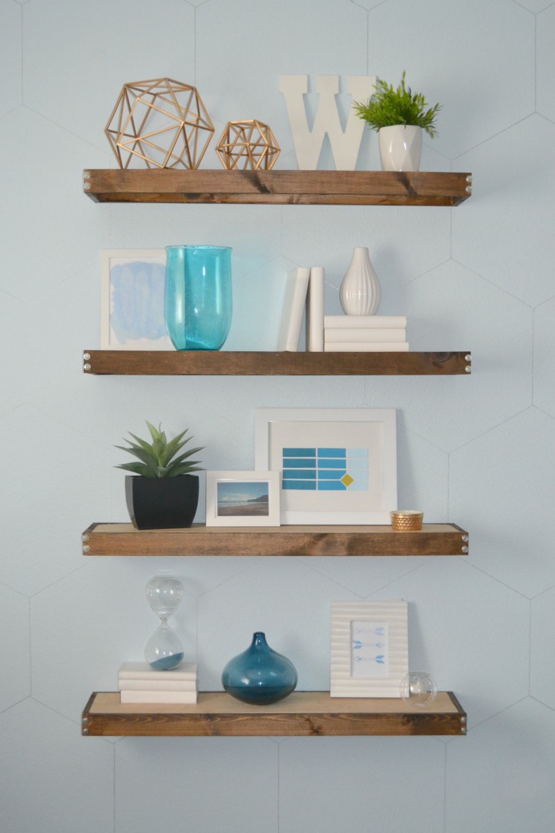 floating bookshelves diy rustic modern floating shelves FSHWLRB