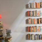 floating bookshelves the bed side even on the kitchen wall! because of the minimal . PGIUYPX