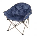 folding camping chairs club chair - navy ZNQHSCI