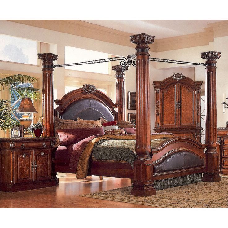 four poster bed four poster king bed | queen 4 poster bed3218a-10 - home furniture | RBXKLAV