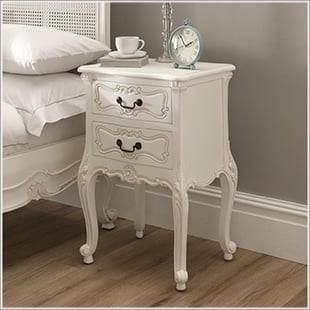 french bedroom furniture bedside tables KXDZSZW