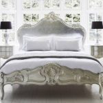 french bedroom furniture sylvia silver - silver french furniture EAHMWPY