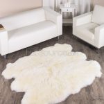 fur rugs 6 pelt eggshell white sheep fur rug (sexto) GEZVDHI
