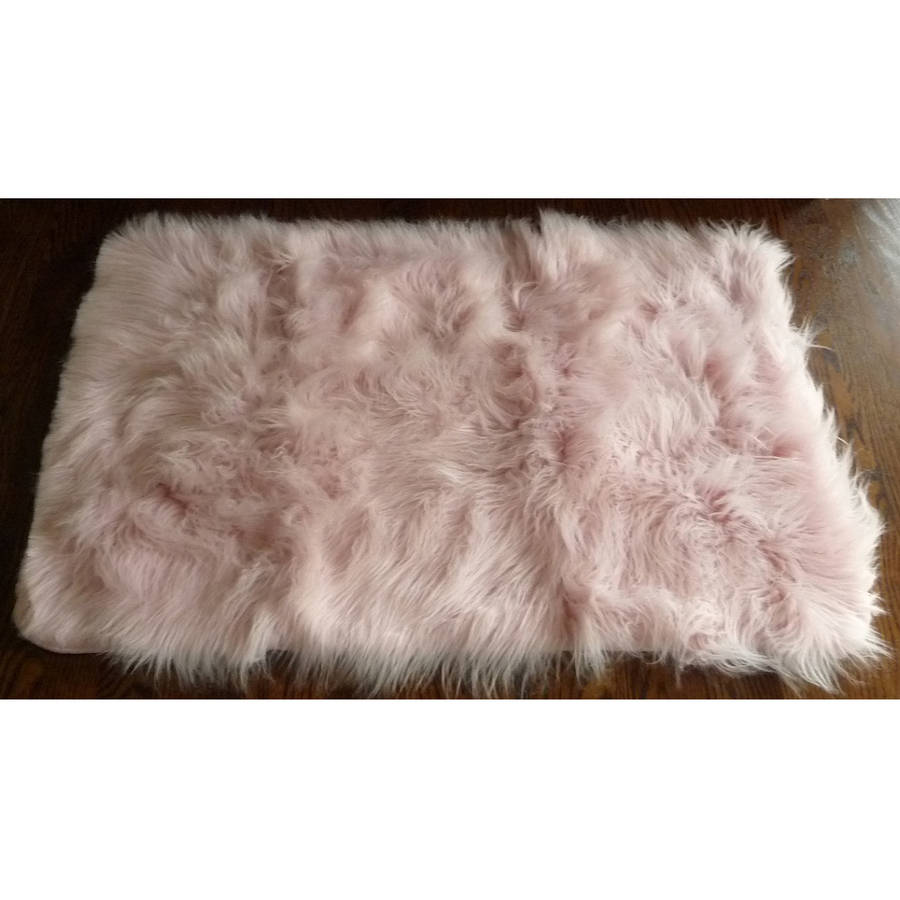 fur rugs home dynamix silky sheepskin fur rug, pink UVMOLXM