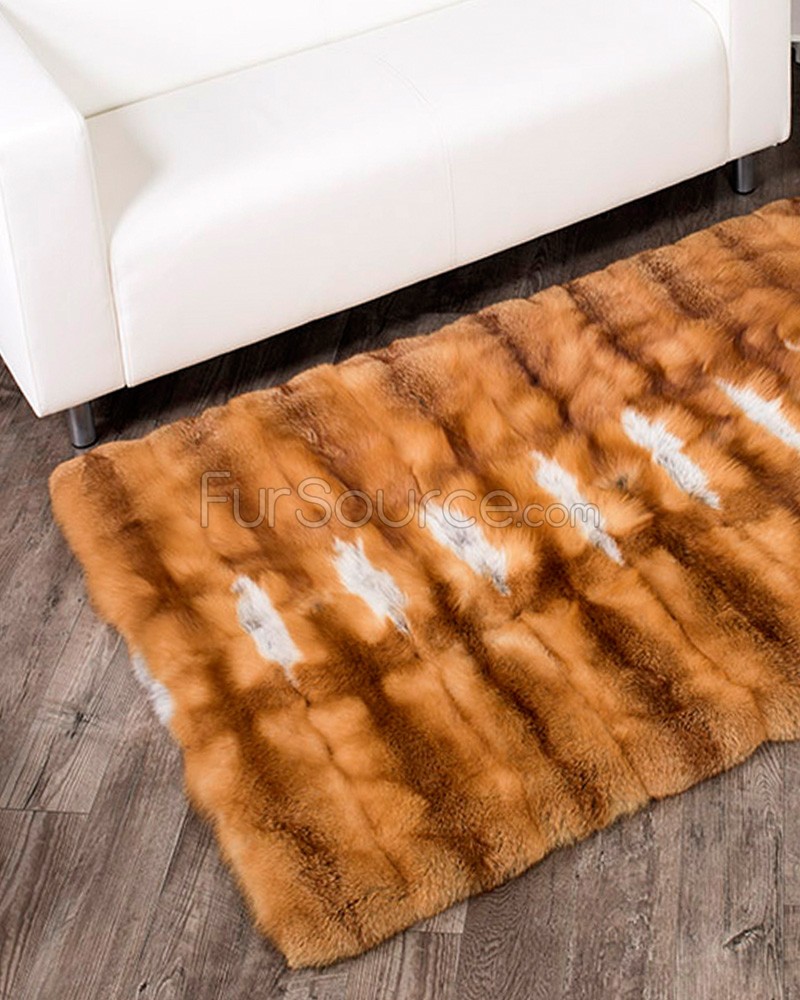 fur rugs red fox fur rug NRNCSUN