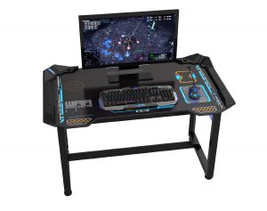 gaming computer desk how would you like to own the worldu0027s first wirelessly controlled glow in QWDWDFZ