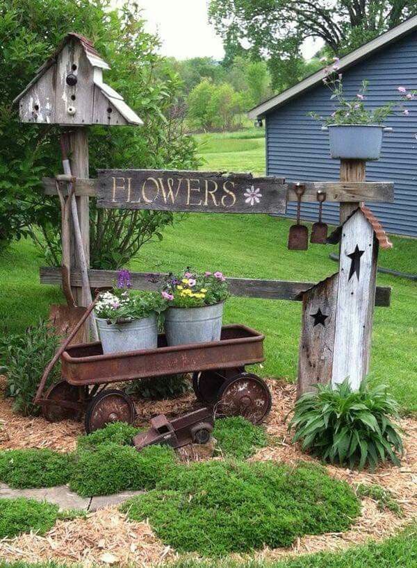 garden decor 20 country garden decoration ideas JIPHGAW