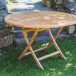 garden table round folding patio table - garden furniture land ylrhmio SMAVDND