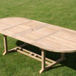 garden tables oval extending teak garden table CGYJCJL