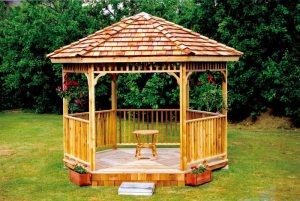 gazebo kits 8 ft hexagon gazebo kit FAPAWQK