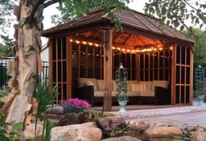 gazebo kits sun gazebo with sliding doors GOVFZEP