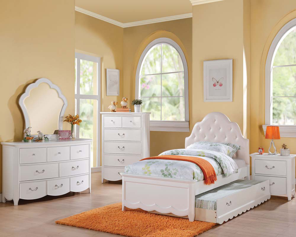 girl bedroom sets full size of bedroom:appealing girlu0027s white bedroom set cecilie in acme  furniture QJOAHJL