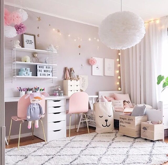 girls bedrooms a pretty pink girlu0027s room - is to me YYGOMLH