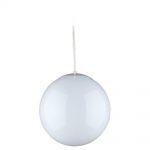 globe lighting sea gull lighting globe 1-light white hanging pendant NRRFCNW