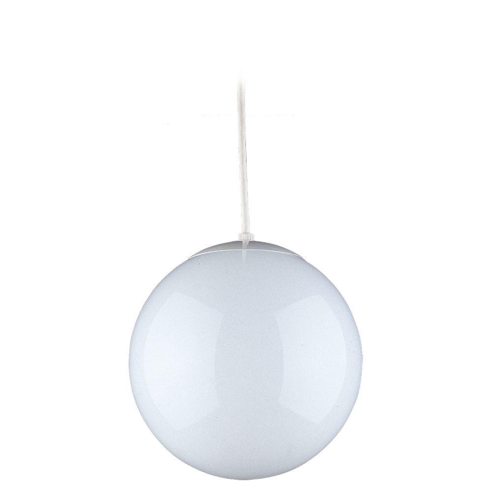 globe lighting sea gull lighting globe 1-light white hanging pendant NRRFCNW