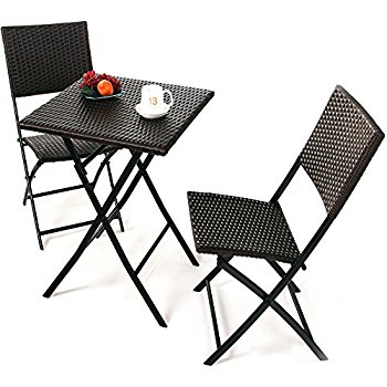 grand patio parma rattan patio bistro set, weather resistant outdoor  furniture sets KJYASRH