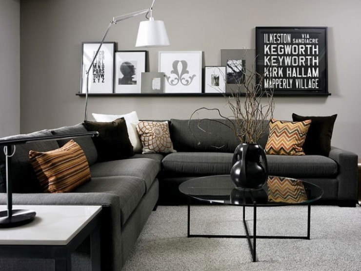 Grey Living Room gray living room design 9 ideas brown sofa living room ideas DKZYCWE