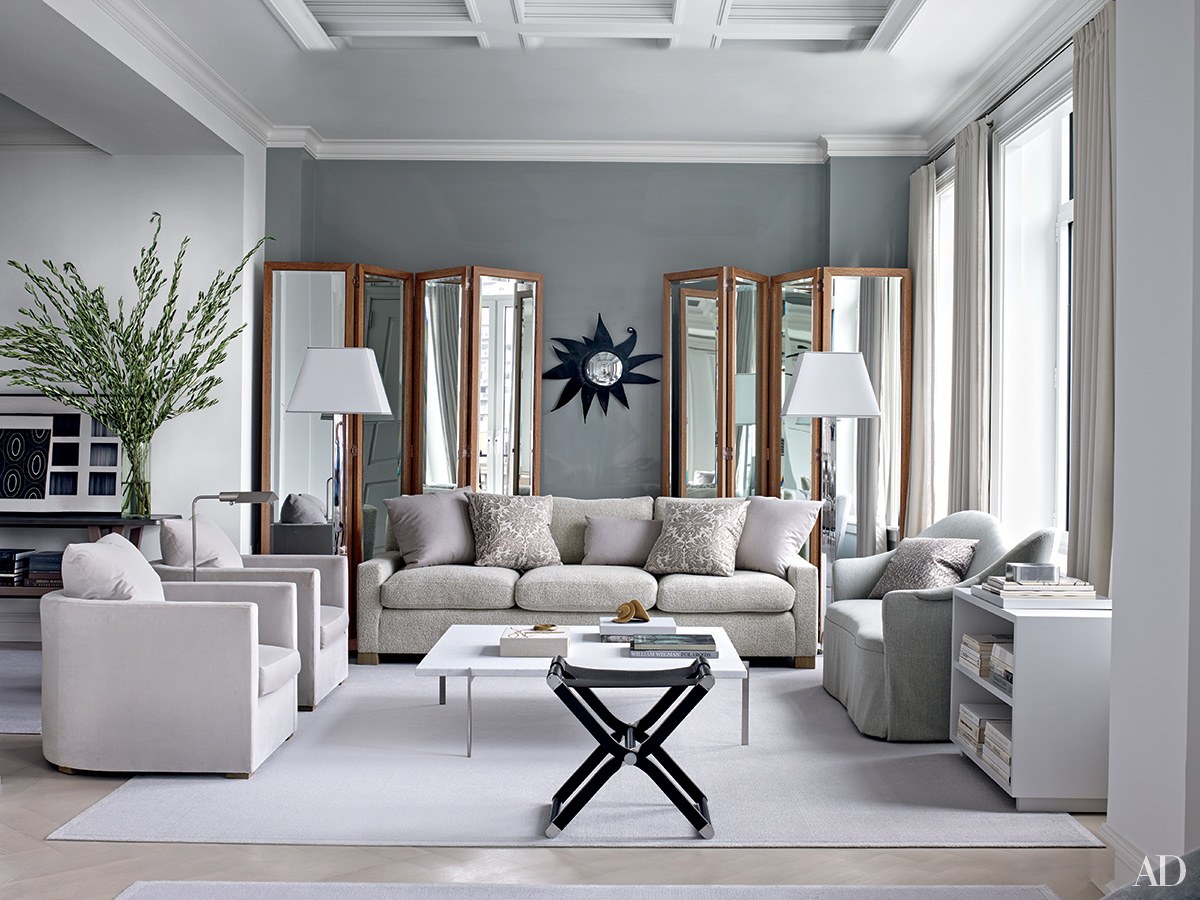 Grey Living Room inspiring gray living room ideas photos | architectural digest BYJSRCI