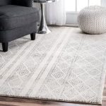 grey rugs contemporary geometric banded birdu0027s eye diamonds grey area rugs, 4 feet by JLPHVCA