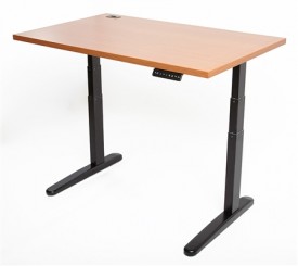 height adjustable desk the jarvis adjustable-height desk designed by ergo depot comes is several  widths MINUSMK