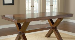 hillsdale park avenue counter height trestle table BWFDEZA