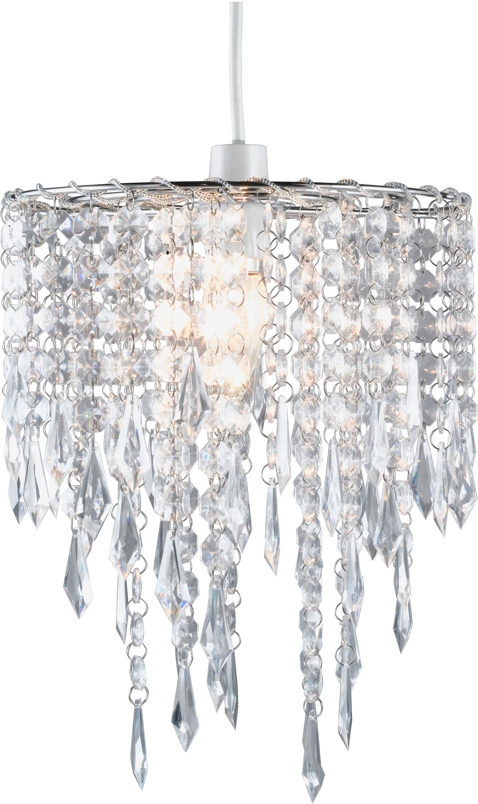 home beaded light shade - clear XAFFOPQ