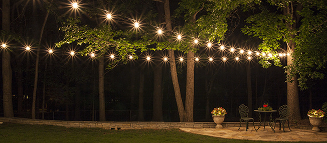 how to plan and hang patio lights MUUCOBN