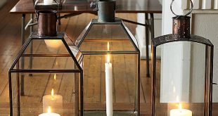 hurricane lamps ... large metal hurricane lantern ... TOKVRAR