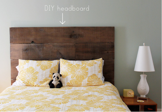 ideas u0026 instructions: 9 woody diy headboards | apartment therapy FYZKFCY