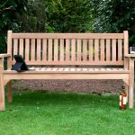 image of: wooden garden benches at the range PGFFKAR