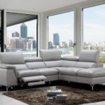 italian leather sofa refined 100% italian leather sectional NLDVCUR