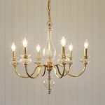 jasmine glass chandelier DISCXSL