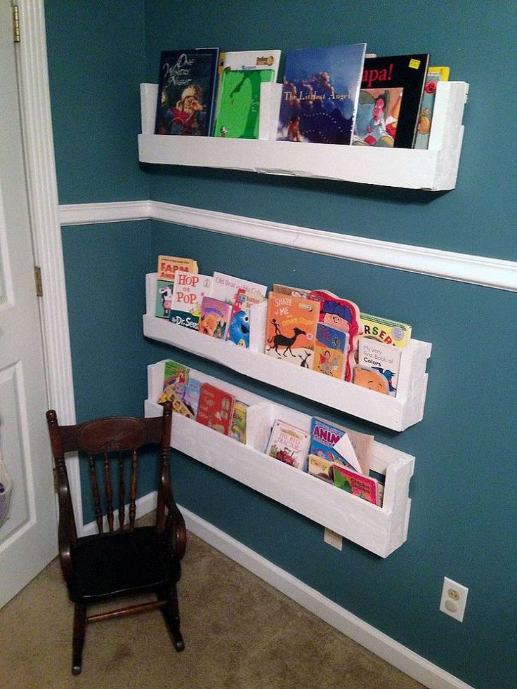 kids bookshelf diy pallet bookshelves OJDAIXC