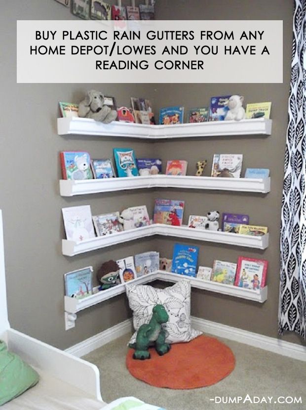 kids bookshelf rain gutter bookshelves NDPVITO