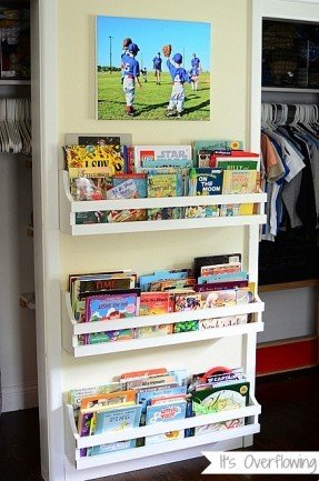 kids bookshelf ... we decided to create our own diy wall mount bookshelf ... OJMCDIW