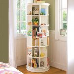 kids bookshelves pbteen revolving bookcase AKXNIJM