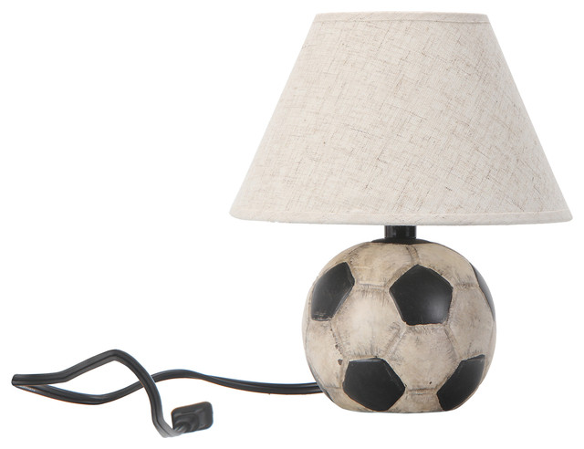 kids lamps primitive soccer ball lamp with shade eclectic-kids-lamps UBOSJOV