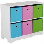 kids storage storage shelf with 6 bins contemporary-kids-storage-benches-and-toy AOBDBXR