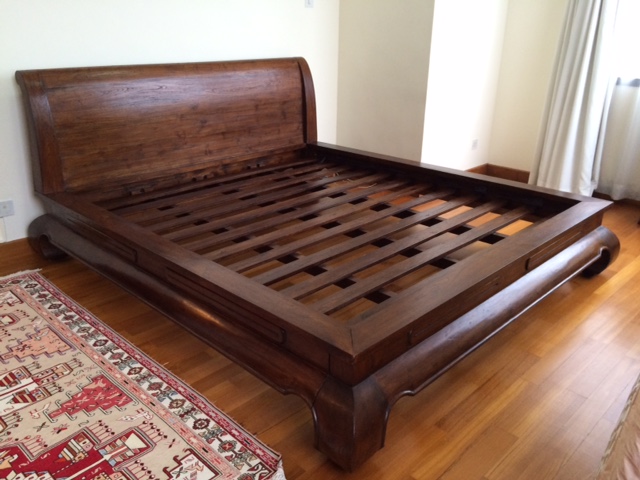 king size bed frames origin asia solid teak wood king size bed frame AXOWISQ