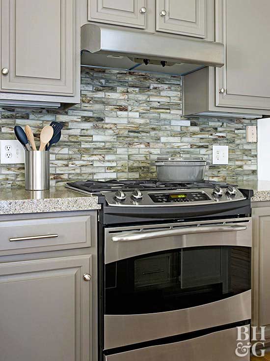 kitchen backsplash ideas think green OJDSITF